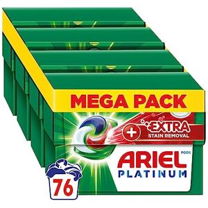 Ariel All-in-1 PODS Laundry Detergent Washing Liquid Tablets / Capsules, 76 Wash Ariel All-in-1 PODS Laundry Detergent Washing Liquid Tablets / Capsules, 76 Wash