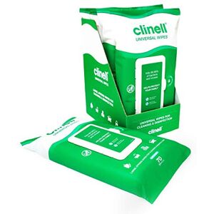 Clinell Universal Cleaning and Disinfecting Wipes for Home (CW70R4) - 4 Packs of Clinell Universal Cleaning and Disinfecting Wipes for Home (CW70R4) - 4 Packs of
