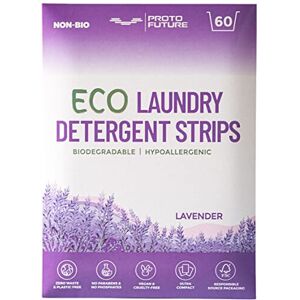 Brand: Proto Future Proto Future Eco-Friendly Laundry Detergent Sheets - Biodegradable, Hypoallergen Brand: Proto Future Proto Future Eco-Friendly Laundry Detergent Sheets - Biodegradable, Hypoallergen
