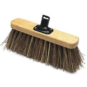 Addis 513877 Bassine Bristles Broom Head, Natural/Black, 7 x 32.5 x 20 cm Addis 513877 Bassine Bristles Broom Head, Natural/Black, 7 x 32.5 x 20 cm