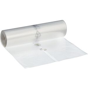 Deiss Premium Bin Bags - 120L, Transparent, 60µm, 25 on a Roll Deiss Premium Bin Bags - 120L, Transparent, 60µm, 25 on a Roll