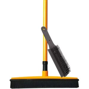 ONESAVE Long Handle Rubber Broom Pet Hair Fur Remover ONESAVE Long Handle Rubber Broom Pet Hair Fur Remover