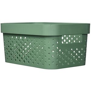 Curver Infinity Tray 4.5 L Dots Recycled Plastic Pink Crates, PP, Pink, S Curver Infinity Tray 4.5 L Dots Recycled Plastic Pink Crates, PP, Pink, S