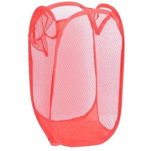 Unbranded (Red) Large Capacity, Foldable, Net And Pop Up Design-laundry Basket For Clothes Unbranded (Red) Large Capacity, Foldable, Net And Pop Up Design-laundry Basket For Clothes