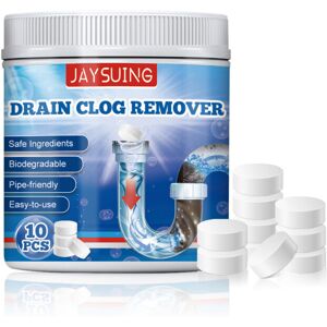 XYLFLY (10pcs) Effervescent tablets for clogged drain pipes. Dissolve and unblock kitch XYLFLY (10pcs) Effervescent tablets for clogged drain pipes. Dissolve and unblock kitch