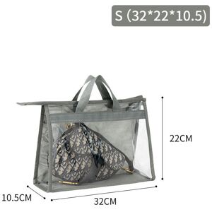 Unbranded (Gray S) Bags -Proof Dust Bag Wardrobe Hanging Bag Collection Bag PVC Transparen Unbranded (Gray S) Bags -Proof Dust Bag Wardrobe Hanging Bag Collection Bag PVC Transparen