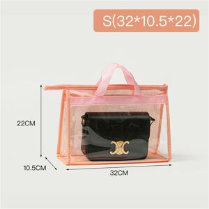 Unbranded (Pink S) Bags -Proof Dust Bag Wardrobe Hanging Bag Collection Bag PVC Transparen Unbranded (Pink S) Bags -Proof Dust Bag Wardrobe Hanging Bag Collection Bag PVC Transparen