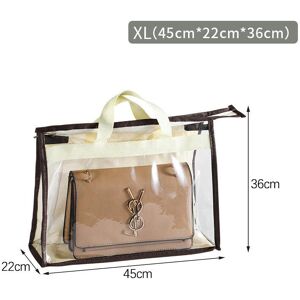 Unbranded (Beige XL) Bags -Proof Dust Bag Wardrobe Hanging Bag Collection Bag PVC Transpar Unbranded (Beige XL) Bags -Proof Dust Bag Wardrobe Hanging Bag Collection Bag PVC Transpar