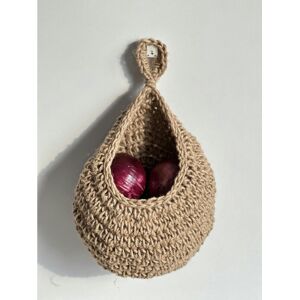 Unbranded (hemp rope, C model 18x24cm) Hanging Wall -Style Fruit Basket Vegetable Pocket H Unbranded (hemp rope, C model 18x24cm) Hanging Wall -Style Fruit Basket Vegetable Pocket H