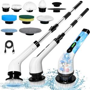Unbranded Electric Spin Scrubber, Cordless Powerful Scrub Brush for Cleaning Bathroom with Unbranded Electric Spin Scrubber, Cordless Powerful Scrub Brush for Cleaning Bathroom with