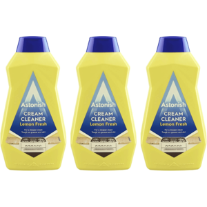 Astonish Cream Cleaner Lemon Fresh 500ml - Pack of 3 Astonish Cream Cleaner Lemon Fresh 500ml - Pack of 3