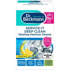 Dr Beckmann Dr. Beckmann Service-it Deep Clean Washing Machine Cleaner Removes 99,99 % of ba Dr Beckmann Dr. Beckmann Service-it Deep Clean Washing Machine Cleaner Removes 99,99 % of ba