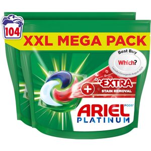 Ariel Platinum PODS®, Washing Liquid Laundry Detergent Capsules 104 Washes Ariel Platinum PODS®, Washing Liquid Laundry Detergent Capsules 104 Washes
