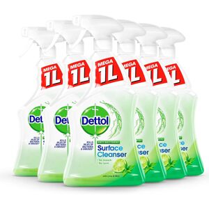 Dettol Antibacterial Bathroom Cleaner Spray Lime and Mint Total 6LAll Purpose Cl Dettol Antibacterial Bathroom Cleaner Spray Lime and Mint Total 6LAll Purpose Cl