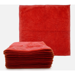 The Dustpan & Brush Store Microfibre Cloths 40x40 Cleaning Drying 10 Kitchen Window Car Wipe Red The Dustpan & Brush Store Microfibre Cloths 40x40 Cleaning Drying 10 Kitchen Window Car Wipe Red