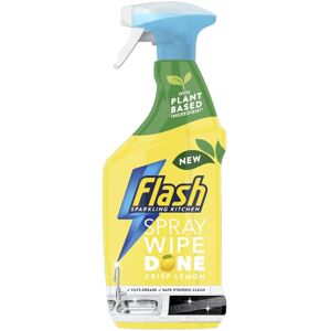 Flash Spray Wipe Done Bright Crisp Lemon Cleaning Spray 800ml Flash Spray Wipe Done Bright Crisp Lemon Cleaning Spray 800ml