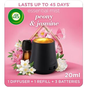 Air Wick Airwick Essential Mist Diffuser Kit Balancing Peony & Jasmine1 Device & 1 refill Air Wick Airwick Essential Mist Diffuser Kit Balancing Peony & Jasmine1 Device & 1 refill