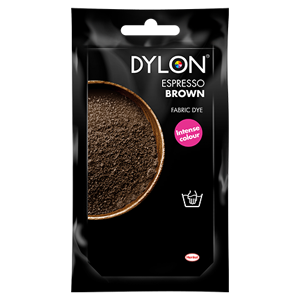 Dylon Fabric Dye Satchet 50g Espresso Brown 11 Dylon Fabric Dye Satchet 50g Espresso Brown 11