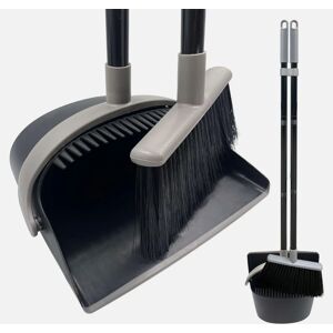 The Dustpan & Brush Store Long Handled Dustpan and Brush Set Strong Metal Handle Broom Sweeper The Dustpan & Brush Store Long Handled Dustpan and Brush Set Strong Metal Handle Broom Sweeper