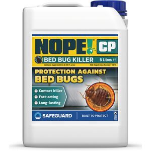 NOPE! (5L) NOPE CP Bed Bug Killer Spray - Odourless & Non-Staining Treatment for Mattr NOPE! (5L) NOPE CP Bed Bug Killer Spray - Odourless & Non-Staining Treatment for Mattr