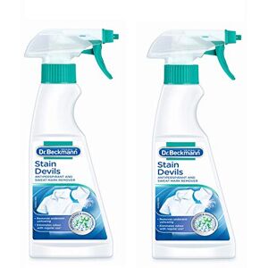 Dr Beckmann Stain Devils Antiperspirant & Sweat Mark Remover Spray (2 x 250ml) Dr Beckmann Stain Devils Antiperspirant & Sweat Mark Remover Spray (2 x 250ml)