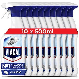 Viakal Limescale Remover Spray, Classic, 5 Litre (500 ml x 10) Viakal Limescale Remover Spray, Classic, 5 Litre (500 ml x 10)