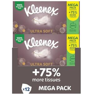 Kleenex Ultra Soft Tissues Mega Pack, 112 Sheets per box ? Beautifully Soft And Kleenex Ultra Soft Tissues Mega Pack, 112 Sheets per box ? Beautifully Soft And