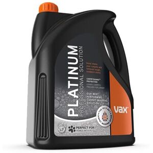 Vax Platinum Professional 4 Litre Carpet Cleaner Solution Deep Cleans and Remo Vax Platinum Professional 4 Litre Carpet Cleaner Solution Deep Cleans and Remo