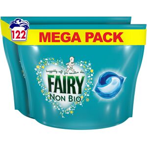 Fairy Non Bio All-in-1 PODS Laundry Detergent Washing Liquid Tablets/Capsules, 1 Fairy Non Bio All-in-1 PODS Laundry Detergent Washing Liquid Tablets/Capsules, 1