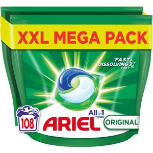 Ariel All-in-1 PODS Original Washing Liquid Laundry Detergent Tablets/Capsules, Ariel All-in-1 PODS Original Washing Liquid Laundry Detergent Tablets/Capsules,