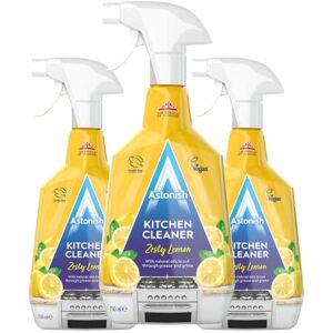 Astonish Kitchen Cleaner. Zesty Lemon Triple Pack (3 x 750ml) Astonish Kitchen Cleaner. Zesty Lemon Triple Pack (3 x 750ml)