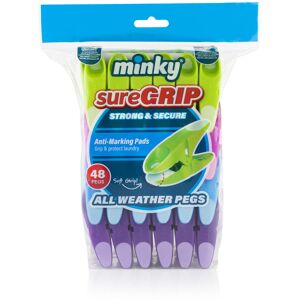 Minky 48pk Sure Grip Pegs Minky 48pk Sure Grip Pegs