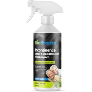 BioBreeze Incontinence Odour & Stain Remover Spray With Bio Enzymes Human Urine/Soiling Cl BioBreeze Incontinence Odour & Stain Remover Spray With Bio Enzymes Human Urine/Soiling Cl