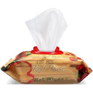 Elsine 2 Packs (240 Counts) Red Rose Scented Wet Wipes Hand and Body Wipes, Suitable fo Elsine 2 Packs (240 Counts) Red Rose Scented Wet Wipes Hand and Body Wipes, Suitable fo