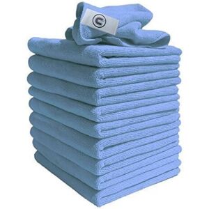 Discounted Cleaning Supplies DCS Microfibre Cleaning Cloth, Blue, Pack of 10, Large Size: 40x40cm. Super Soft Discounted Cleaning Supplies DCS Microfibre Cleaning Cloth, Blue, Pack of 10, Large Size: 40x40cm. Super Soft