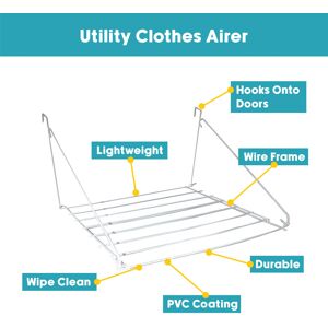 JVL Over-Door Clothes Airer Rail JVL Over-Door Clothes Airer Rail