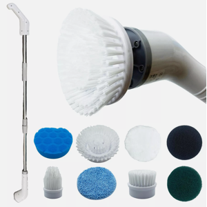 The Dustpan & Brush Store Electric Scrubbing Brush Scrubber Bathroom Kitchen Cleaning Cordless The Dustpan & Brush Store Electric Scrubbing Brush Scrubber Bathroom Kitchen Cleaning Cordless