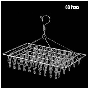 VEISHET (60) Sock Drying Racks 30 40 50 60pcs Pegs Clip Laundry Drip Hanger Clothesline VEISHET (60) Sock Drying Racks 30 40 50 60pcs Pegs Clip Laundry Drip Hanger Clothesline