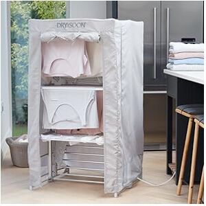 Unbranded Dry:Soon Deluxe 3-Tier Heated Airer Cover – Reduce Drying Time Improve Airer Per Unbranded Dry:Soon Deluxe 3-Tier Heated Airer Cover – Reduce Drying Time Improve Airer Per