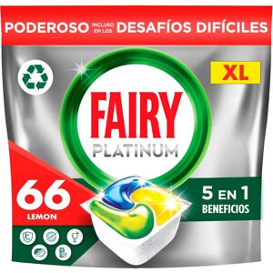 Fairy Platinum Complete 66 Lemon Dishwasher Tablets - 1st-Time Clean, Tackles To Fairy Platinum Complete 66 Lemon Dishwasher Tablets - 1st-Time Clean, Tackles To