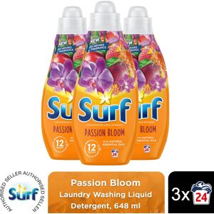 (Buy 2) Surf Laundry Detergent Passion Bloom 648ml, 2or3pk (Buy 2) Surf Laundry Detergent Passion Bloom 648ml, 2or3pk