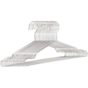 Amazon Basics Stainless Steel Clothes Hangers - 20-Pack Amazon Basics Stainless Steel Clothes Hangers - 20-Pack