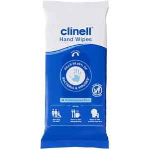 Clinell Antimicrobial Hand Wipes for Cleaning & Disinfecting - Sanitising Wipes, Ideal f Clinell Antimicrobial Hand Wipes for Cleaning & Disinfecting - Sanitising Wipes, Ideal f