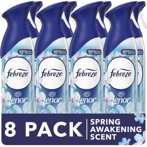 Febreze Air Freshener Room Spray & Bathroom Air Freshener, 185ML X 8 (1480ML), Odour Eli Febreze Air Freshener Room Spray & Bathroom Air Freshener, 185ML X 8 (1480ML), Odour Eli