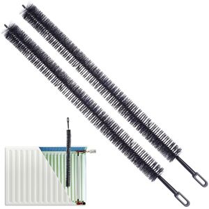 GEEZY 2-Pack Radiator Cleaning Brush Set - 71cm Long Reach, Flexible Duster for GEEZY 2-Pack Radiator Cleaning Brush Set - 71cm Long Reach, Flexible Duster for