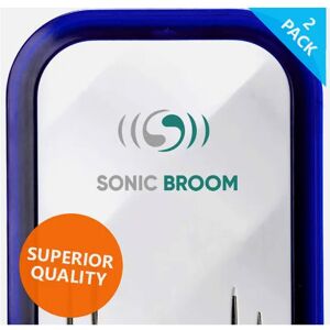 2x Sonic Broom Ultrasonic Rat Pest Mice Mouse Spider Repellent 2x Sonic Broom Ultrasonic Rat Pest Mice Mouse Spider Repellent