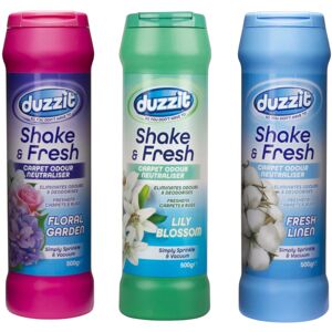 Djangos Discounts Duzzit Shake & Fresh Mixed Carpet Freshener (3pk) Shake and vac Carpet Freshen Djangos Discounts Duzzit Shake & Fresh Mixed Carpet Freshener (3pk) Shake and vac Carpet Freshen