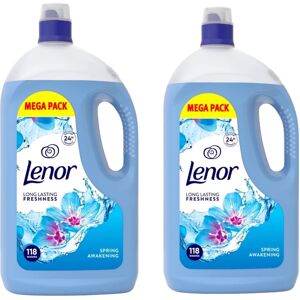 Lenor Spring Awakening Fabric Conditioner, 236 Washes, Pack of 2 x 4 L Lenor Spring Awakening Fabric Conditioner, 236 Washes, Pack of 2 x 4 L