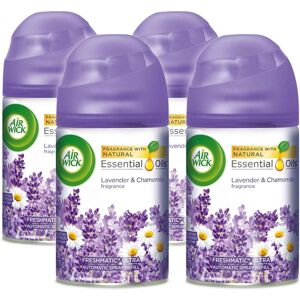 4 x Air Wick Freshmatic Max Automatic Spray Refill 250ml - Lavender & Chamomile 4 x Air Wick Freshmatic Max Automatic Spray Refill 250ml - Lavender & Chamomile
