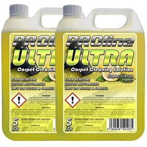 PROline Ultra Super Citrus Carpet Shampoo Fluid Cleaner 10L PROline Ultra Super Citrus Carpet Shampoo Fluid Cleaner 10L